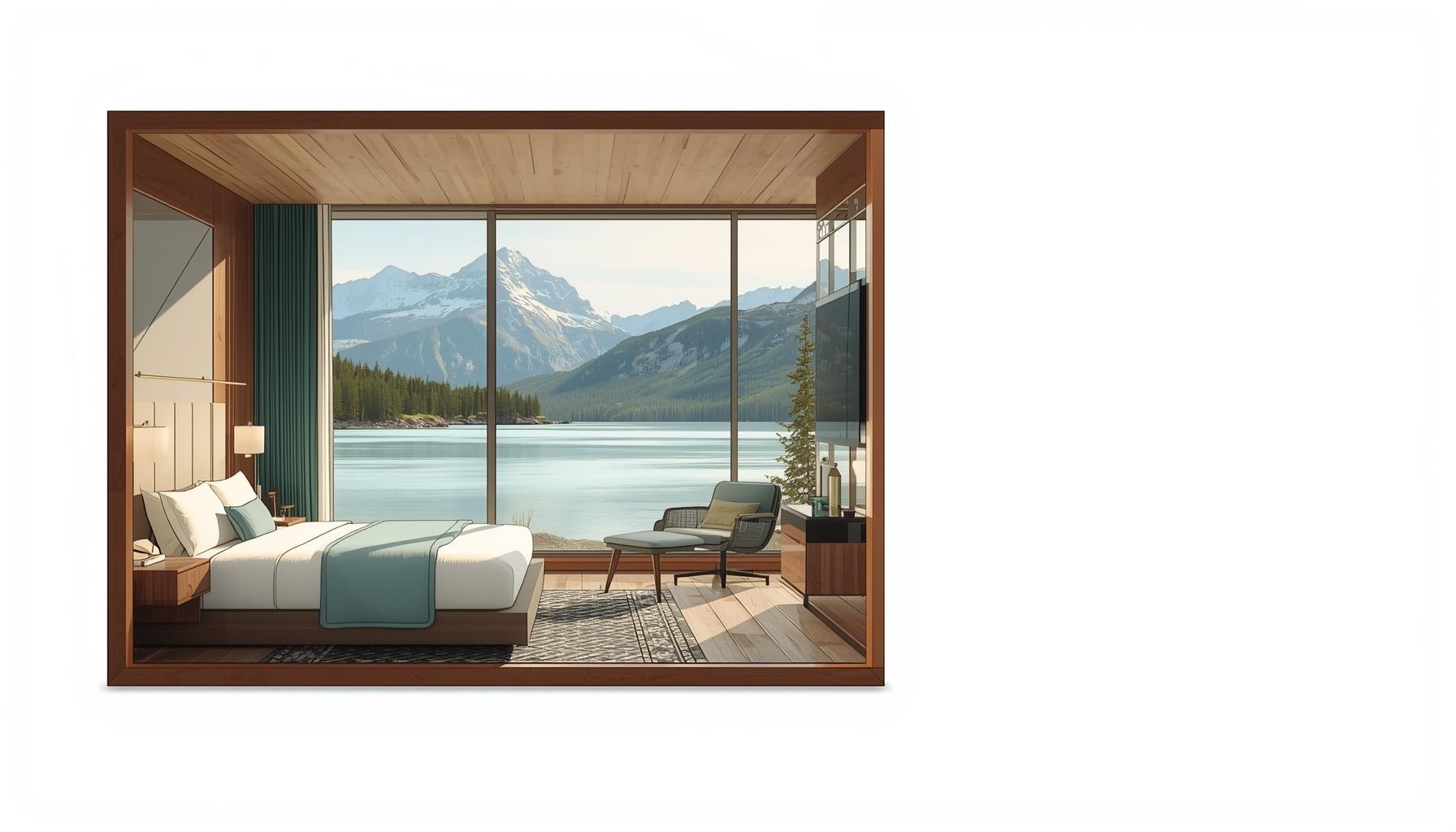 Welche Hotels bieten echten Seeblick?