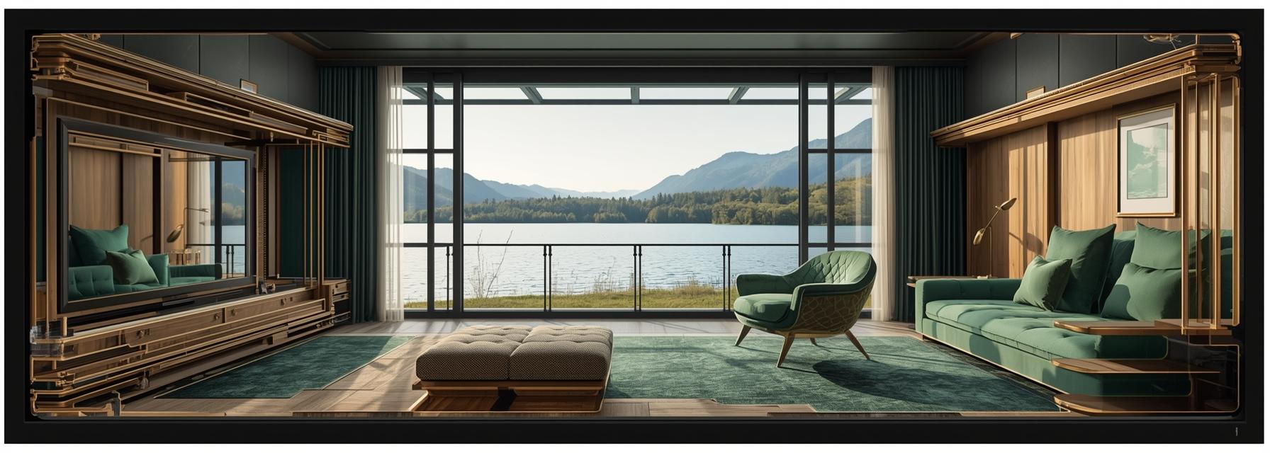 Wie unterscheiden sich die Zimmer mit Seeblick?